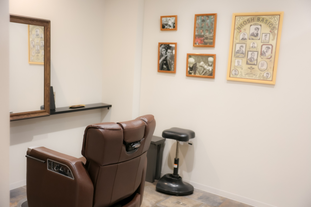 Men's hair Alwaysの店内の様子
